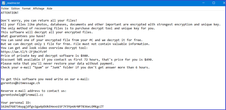 demande de rançon (_readme.txt)